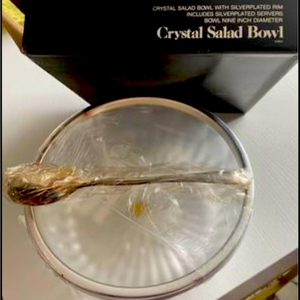 Leonard Silver Salad Bowl w/box!